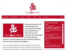 Tablet Screenshot of die-anstifter.de